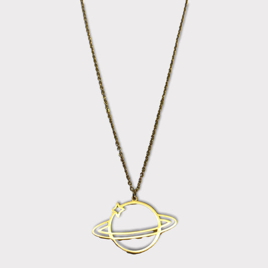 SATURN RETROGRADE NECKLACE