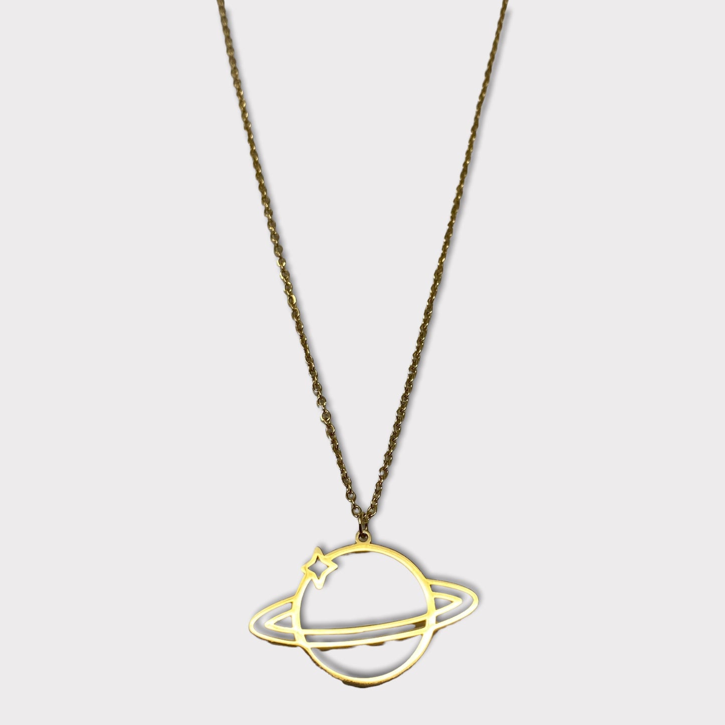 SATURN RETROGRADE NECKLACE